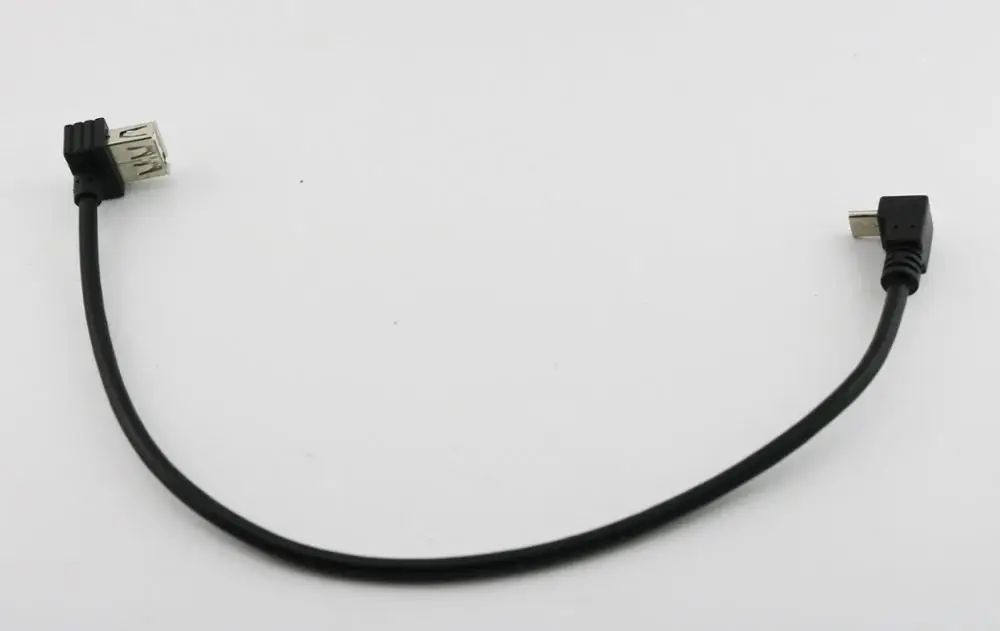 1 шт. угловой переходник USB 2 0 A на Micro 5 Pin 30 см | Компьютеры и офис