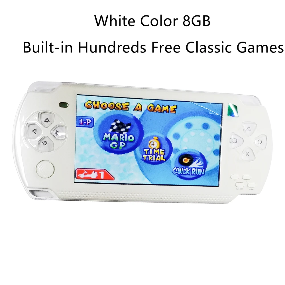 Free Ship Handheld Portable Retro Game Console 4.3 inch Color Screen with Hundreds Free Classic Games TV game Machine 