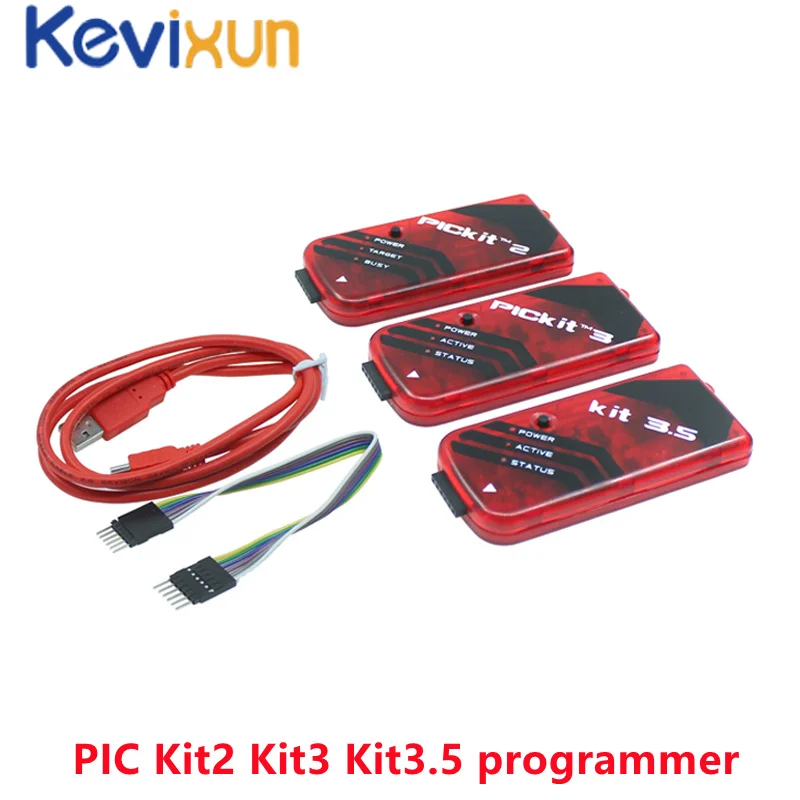 PICKit2 PICKIT3 PICKit3.5 программатор + PIC ICD2 PICKit 2 PICKIT 3 5 программируемый адаптер