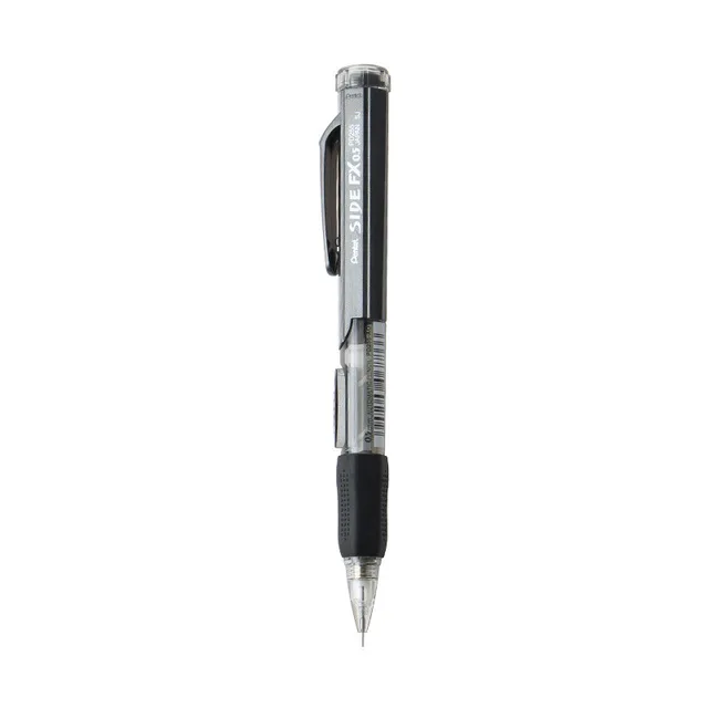 5 шт. Pentel PD255 механический карандаш 0,5 мм подвижный боковой карандаш ластик с выдвижной головкой удобные школьные канцелярские принадлежности - Цвет: Black Color