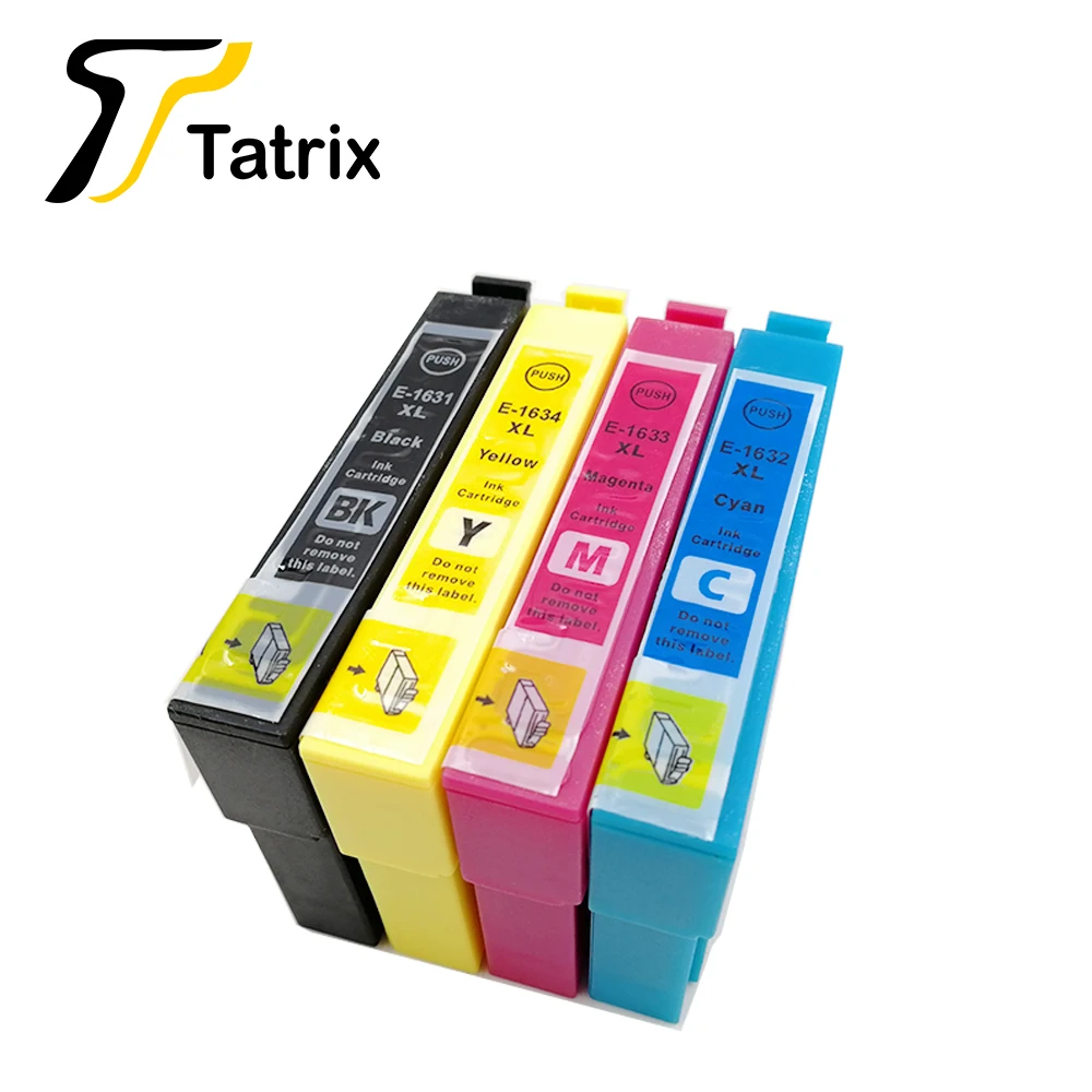 

Tatrix for epson T1631 T1634 16 16XL Compatible ink cartridge for Epson WorkForce 2010 2510 2520 2530 2540 2750 2760 printer