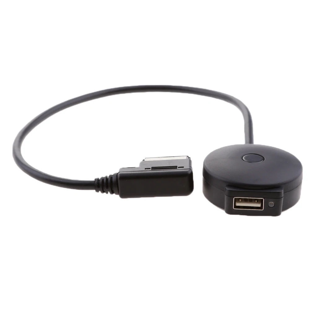 Car AMI MDI To Bluetooth Audio Aux With USB Cable For VW AUDI A5 A4L 2009-Up