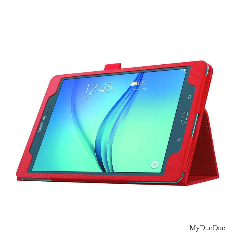 Чехол для Samsung Galaxy Tab A T550 T555 9 7 дюйма sm t550 флип подставка из искусственной кожи