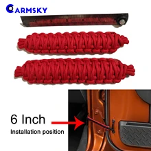 Тканевая петля для Wrangler JK W/проводка протектор двери для двух Jeep ограничитель двери ремень