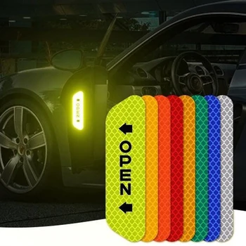 

Car OPEN Reflective Tape Warning Stickers Accessories Exterior for Chevrolet Cruze Captiva Aveo Orlando Trax Lacetti Spark