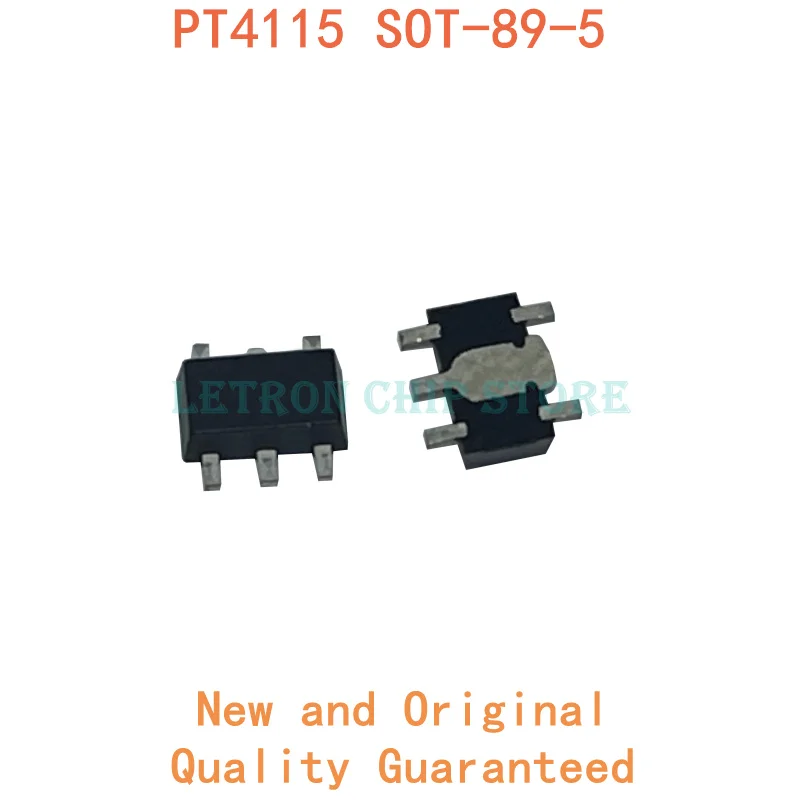 Новый и оригинальный чипсет IC PT4115 SOT89-5 PT4115B89E SOT-89-5 SOT89 SOT-89 20 шт. | Электронные