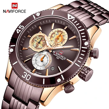 

Mens Watches Top Brand Luxury NAVIFORCE Army Military Sports Wrist Watch for men Multi-function Waterproof Clock Reloj Hombre