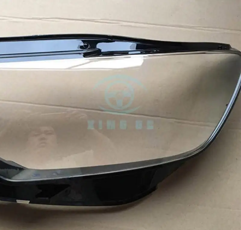 1* Ремонт для Audi C7 A6L A61 2013- 1 шт. передняя крышка фары Левая крышка черная модификация автомобиля аксессуары для автомобиля