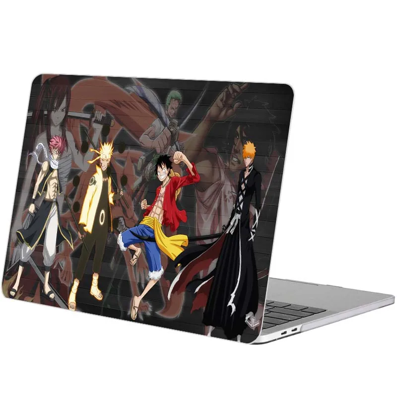 Японские Аниме горячие наклейки для ноутбука для Macbook Pro Air retina 11 12 13 15 дюймов Mac Наклейка для книги ноутбук полное покрытие наклейка - Цвет: A