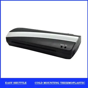 

New A4 Over Molding Machine Compressor Photo Over Plastic Cold And Hot Plastic Sealing Photo File Plastic Film Over Glue Machine