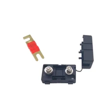 80A ANS небольшой вилочный болт автомобильный предохранитель DC вилочный погрузчик модифицированный держатель предохранителя 20A 30A 40A 50A 60A 100A 150A 200A автомобиль грузовик автобус страхование