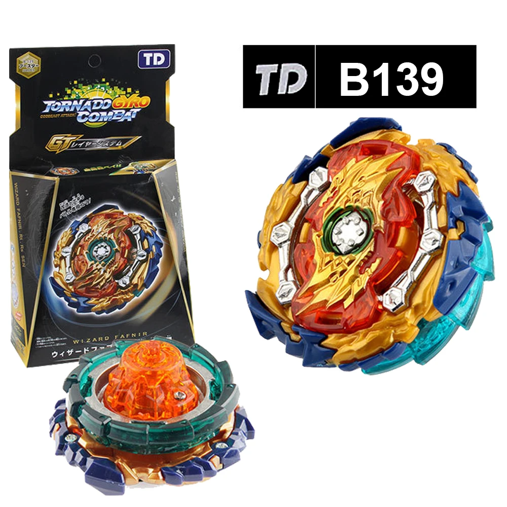 

Beyblades Burst Gyro Toy 4th Generation GT Series B-139 Wizard Magic Dragon Boxed with Two-Way Ruler Launcher