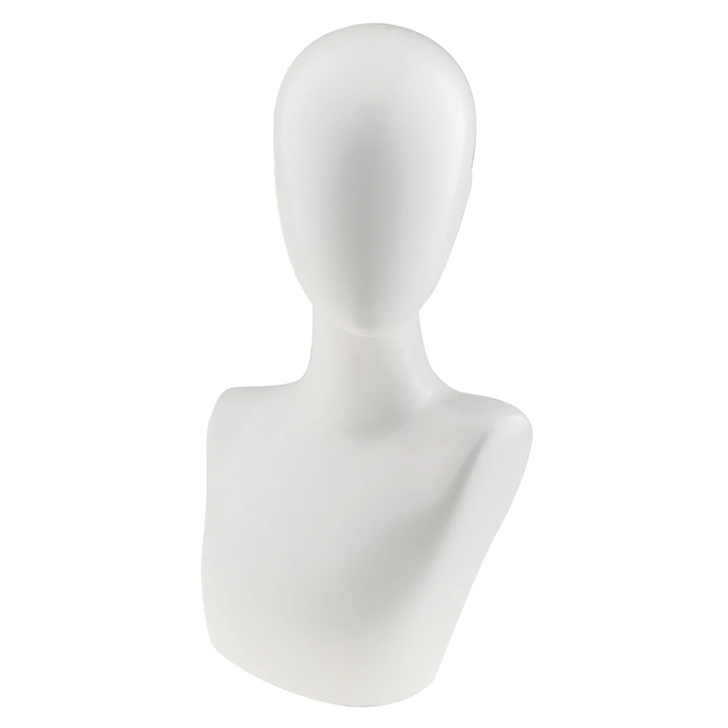 

Male Female Mannequin Head Bust Store Retail Wig Hat Jewelry Display Holder