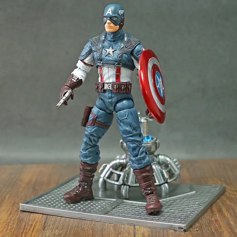 Экшн-фигурки из комиксов Marvel Captain America 7 дюймов коллекционная игрушка | Игрушки и