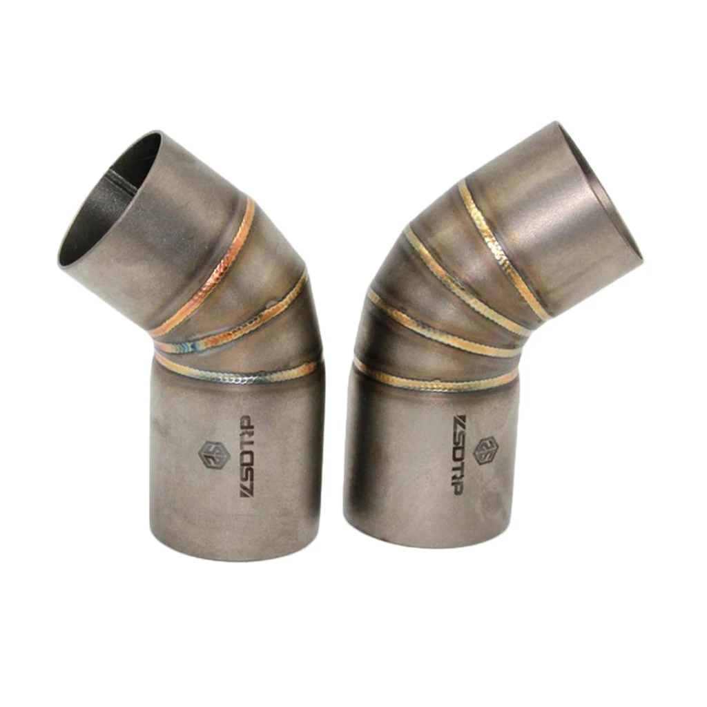 Exhaust Mid Link Pipe Connecting Elbow Tube For Motorcycle Ducati 696