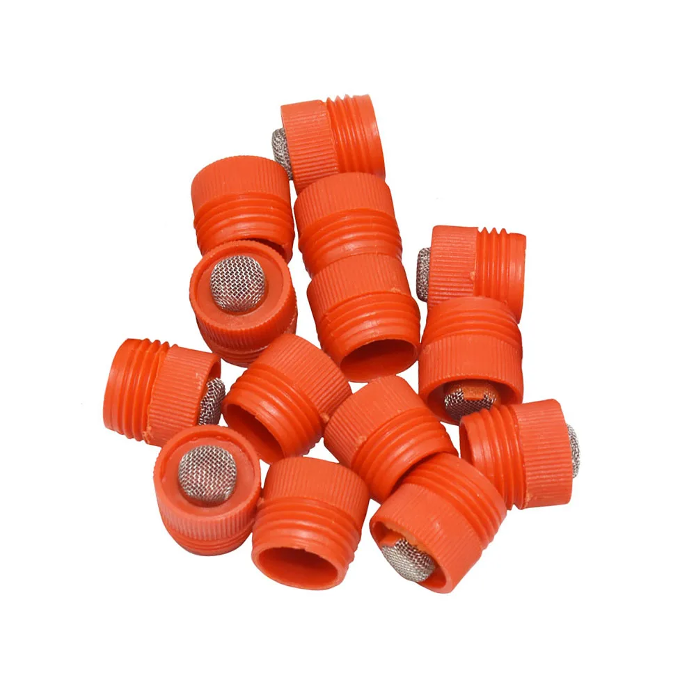 

500 pcs animal feeding equipment pig drinking water accessories stainless steel filter cover nipple drinking fountains