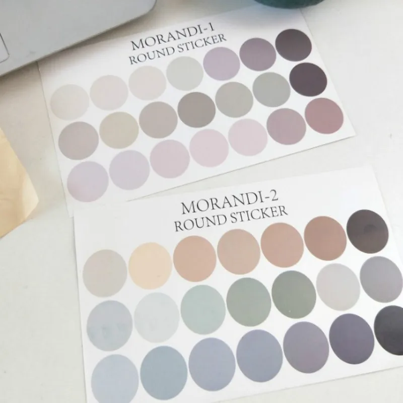 

210pcs/lot Round Seal Sticker DIY Multifunction Paper Labels for Handmade Product Self-Adhesive Gift Sticker PP081302