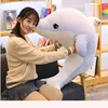 Cute than heart cute dolphin doll plush toy down cotton sleeping pillow child doll bed sleeping pillow girl sleeping big pillow