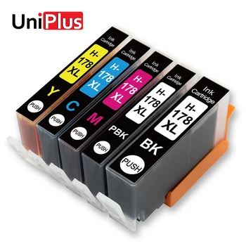 

UniPlus New Ink Cartridge Compatible HP 178 XL HP178 HP-178 178XL for HP Printer Photosmart 6520 6521 7510 5510 5515 B109 B110a