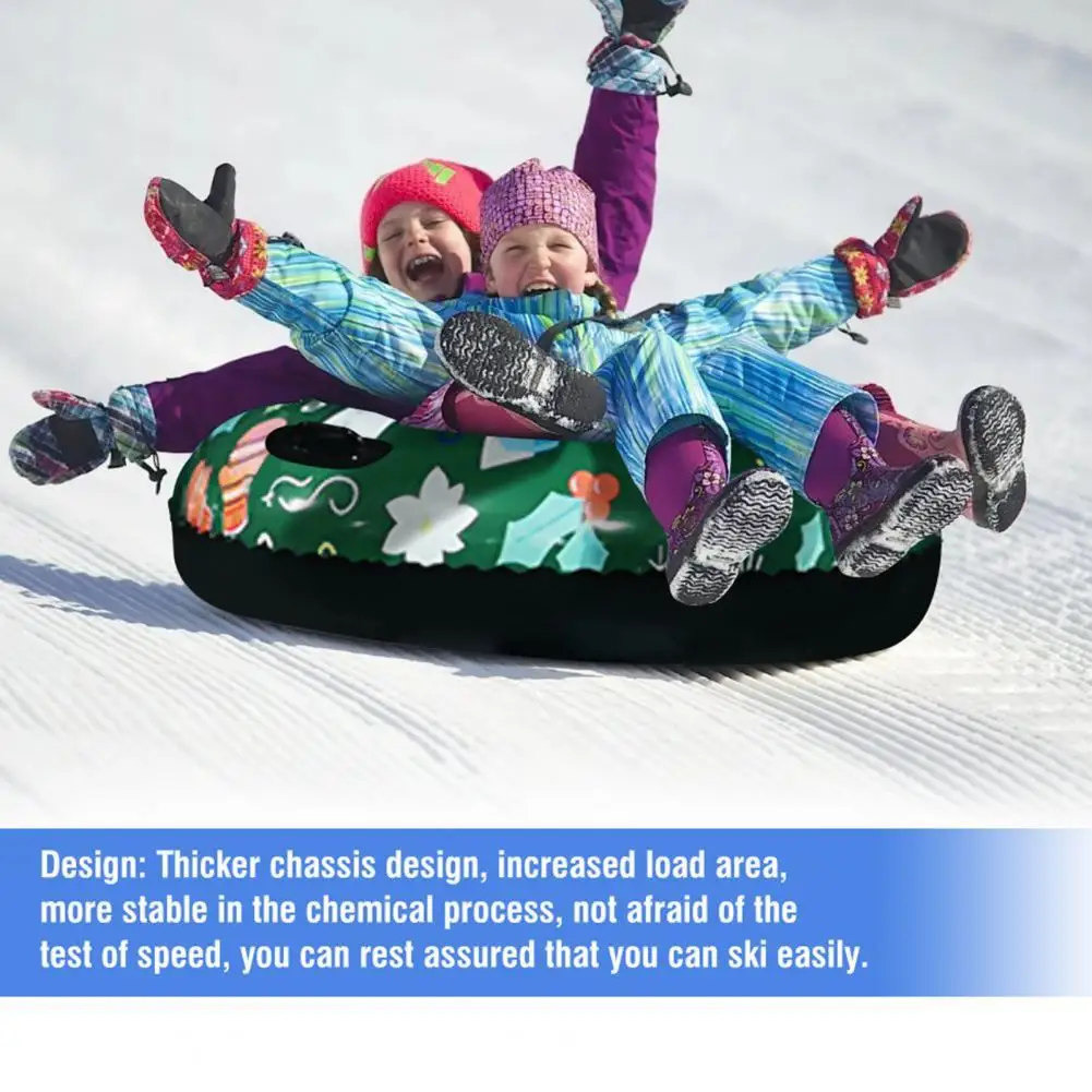 

Convenient Durable Winter Activities Sledding Tube PVC Inflatable Snow Tube Leak-proof for Snow