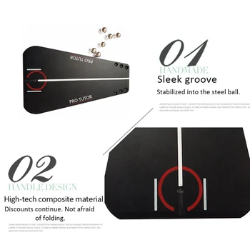 

Golf Putting Mirror Training Alignment Portable Mirror Golf Aid Alignment Tools Golf Accessories