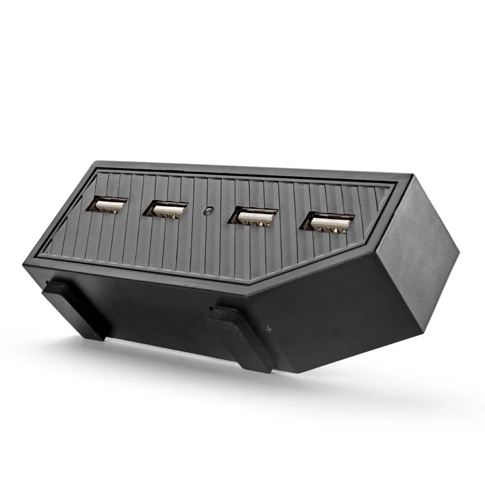 4 порта usb-хаб расширения для игровой консоли xbox ONE с 4 портами USB 2,0(черный