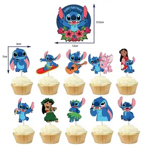 Cupcake Toppers Lilo and Stitch