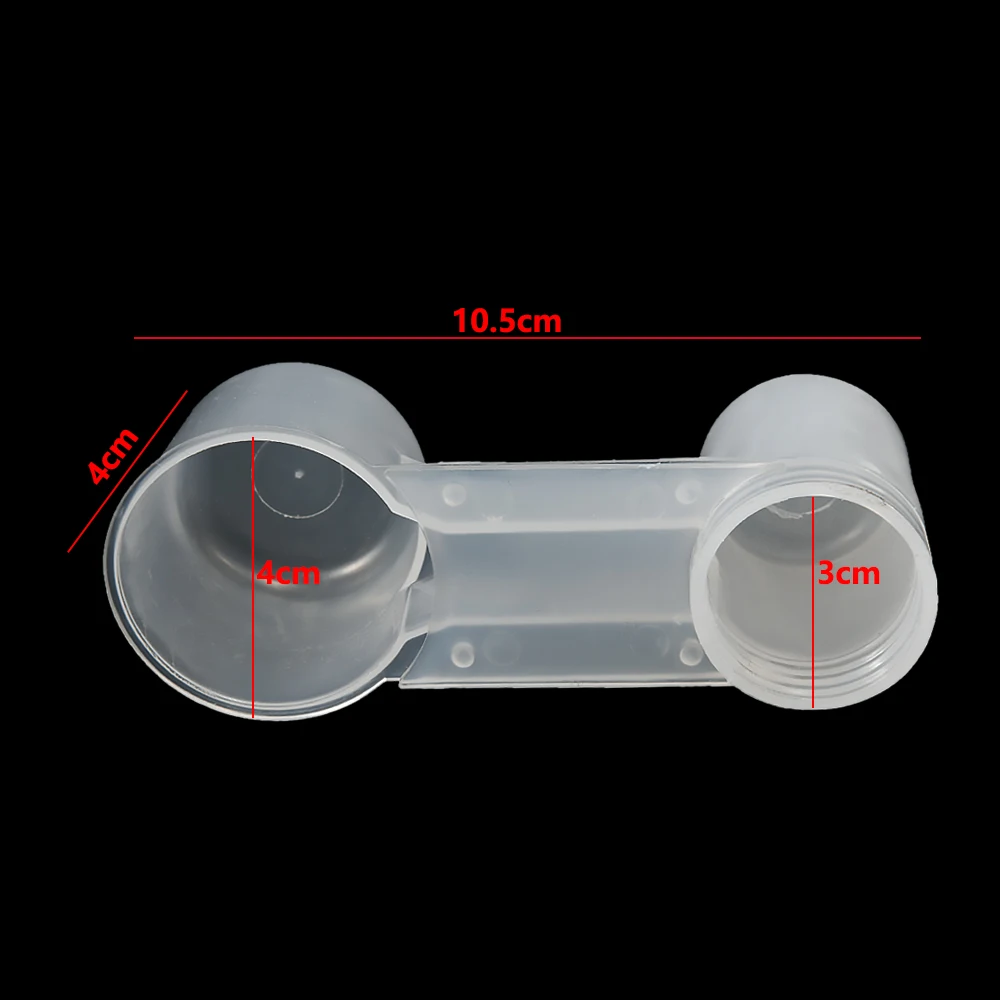 Bird Feeder Drinker Plastic Water Bottle Cup for Pet Birds Cats Chickens Pigeons