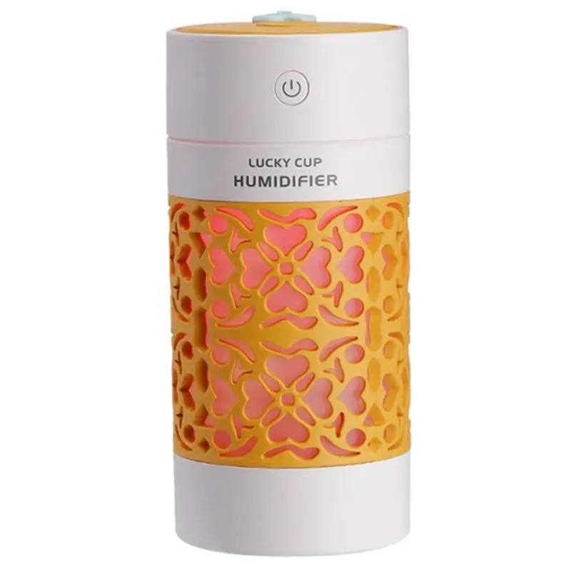 

Car Portable Air Humidifier Usb Ultrasonic Aromatherapy Diffuser With Led Fan 3 In 1 Multifunction Mini Essential Oil Diffuse
