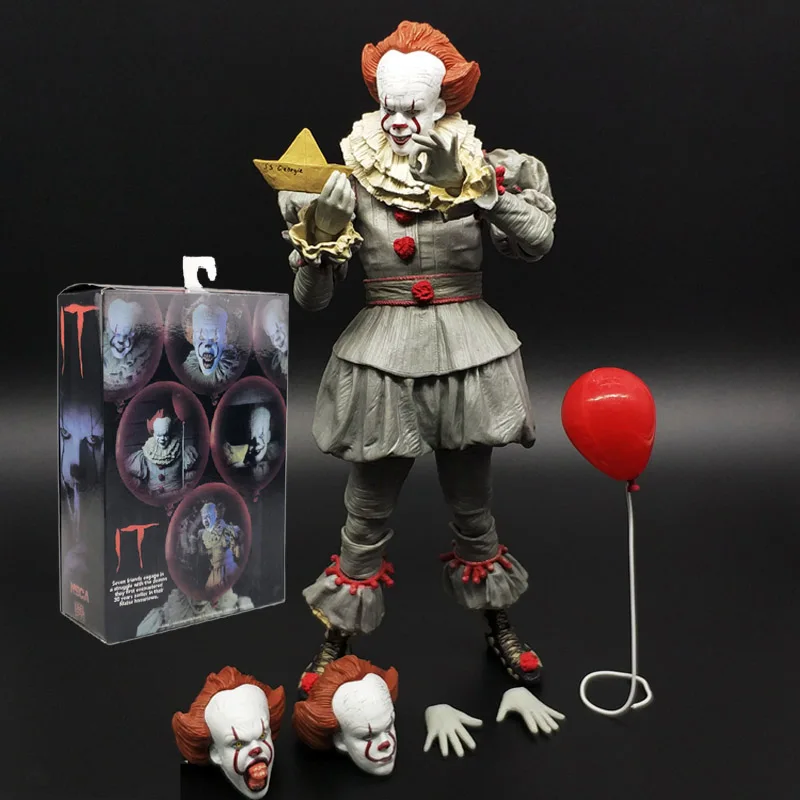Фигурка аниме NECA Stephen King's It Evil Ultimate Pennywise Joker съемная страшная фигурка из игрушка