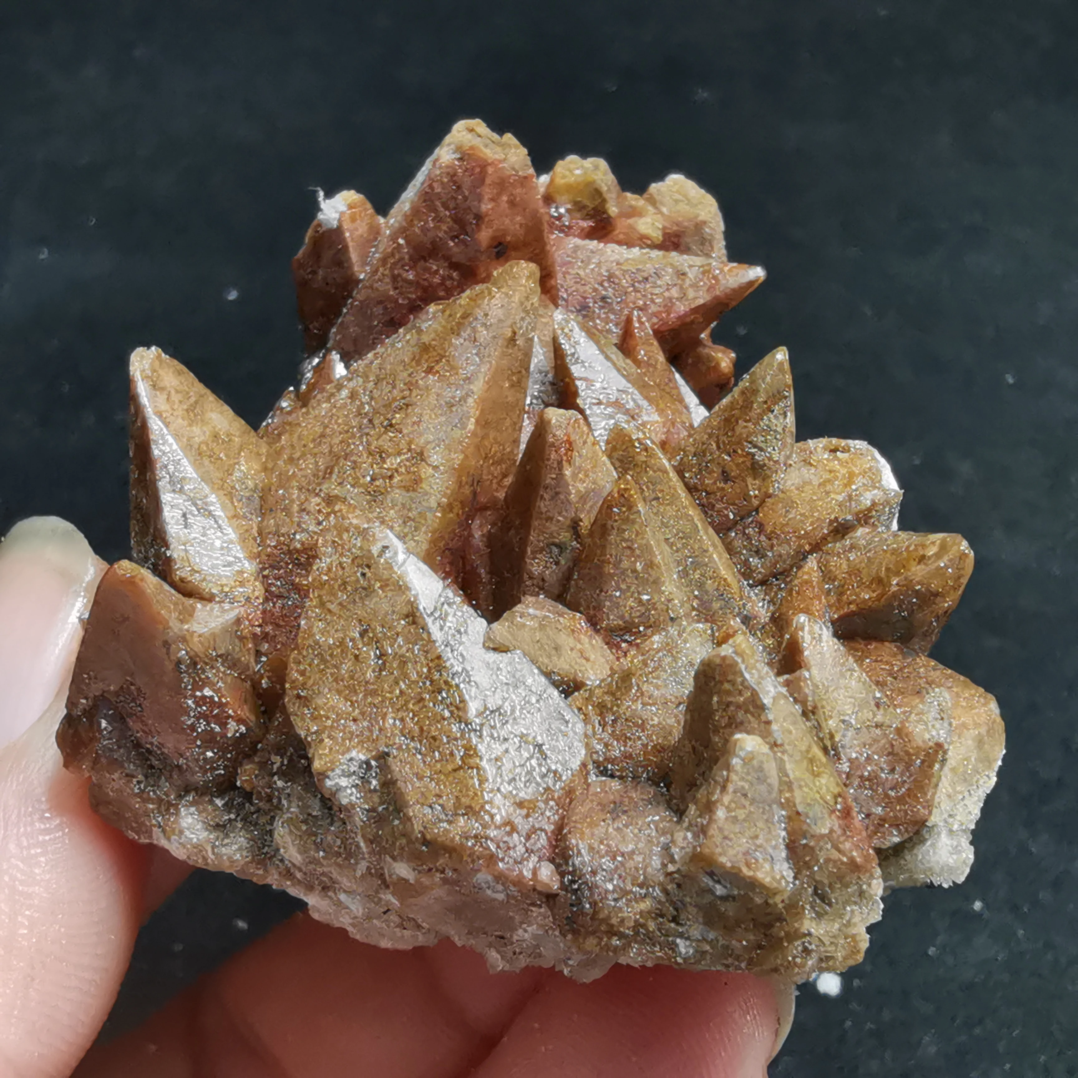 

56.3g100% natural rare calcite mineral specimen and CRYSTAL HEALING CRYSTAL QUARTZ GEM