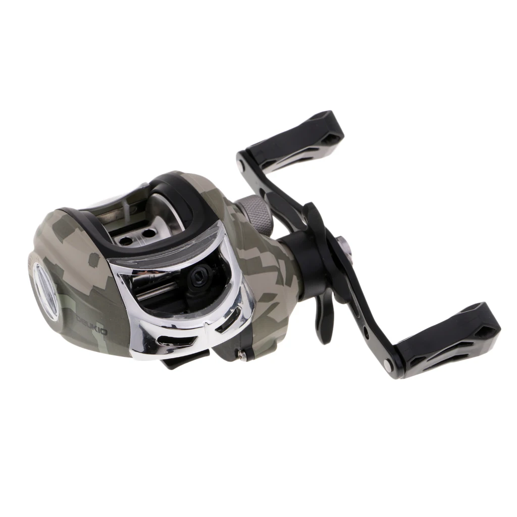 Катушка baitcasing магнитный тормоз 7,3: 1 Baitcaster морской или пресной воды высокотехнологичные инновации Baitcast Катушки