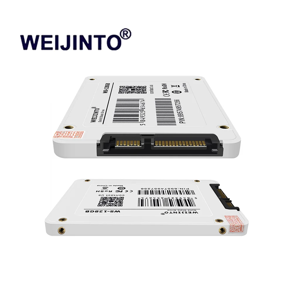 WEIJINTO 128 Гб SSD SATAIII 2 5 дюйма HDD 256 SATA3 360 жесткий диск 240 ГБ/ТБ для ноутбука Внутренний