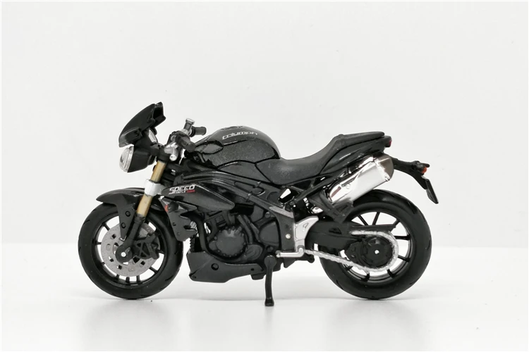 1:18 Triumph speed тройной 2011 бутик Сплав мотоцикл автомобиль игрушки для детей Детские игрушки модель подарок