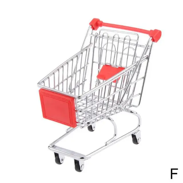 Pretend Play Metalen Mini Winkelwagen Supermarkt Handcart Opslag Trolley Speelgoed Kantoor Decor Prachtig Geschenk Voor Kinderen Boodschappen Speelgoed Aliexpress