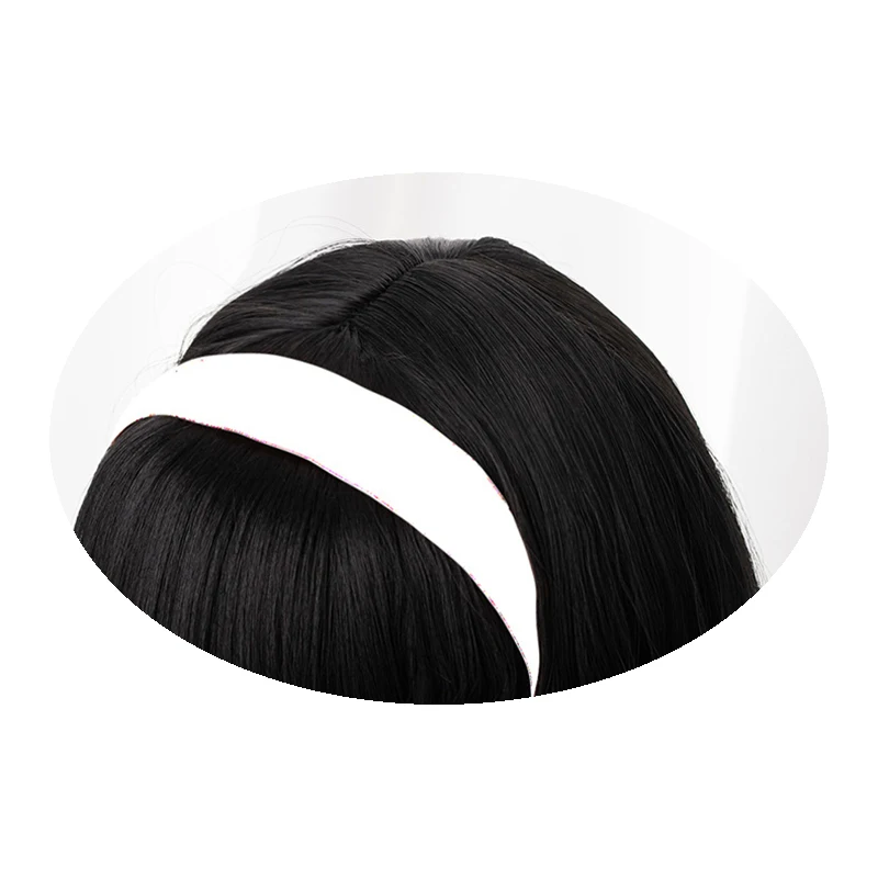 Парики из искусственных волос без шапочки-основы для косплей парик из искусственных волос Черный Вечерние