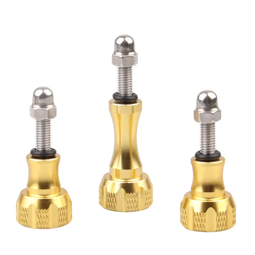 3pcs/Set Hot for Gopro Screws Accessories Thumb Knob Bolt Nut Screw For GoPro Hero 1 2 3 3+ 4 5 Screw Mount