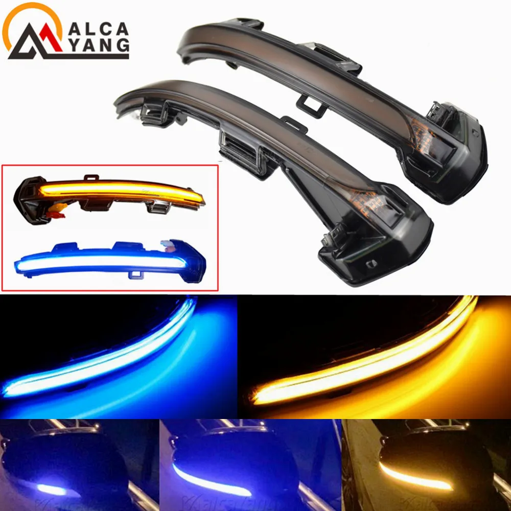 SequentialFlashingMirrorLampDynamicBlinkerLEDTurnSignalLight