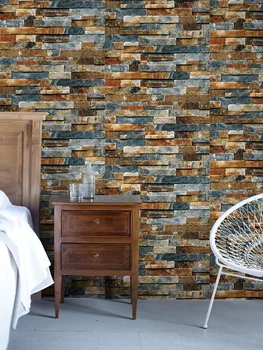 

1M/3M/6M Imitation Brick Wall Paper Self-Adhesive Waterproof Wallpaper Contact Paper For Kitchen Bathroom Decoration Sticker