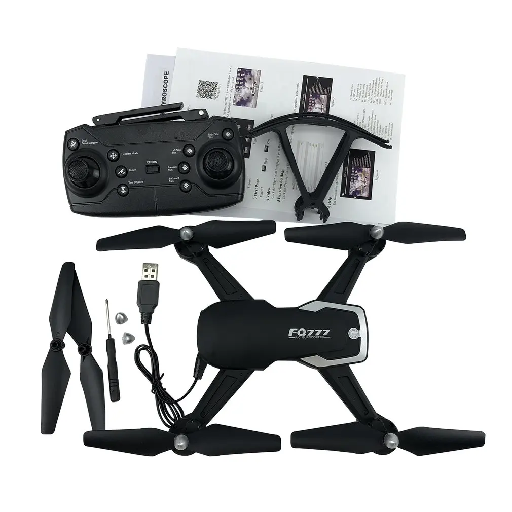 

FQ777 FQ40 2.4G 720P HD Camera Mini WiFi FPV with Altitude Hold Mode Real-time Foldable RC Drone Quadcopter RTF