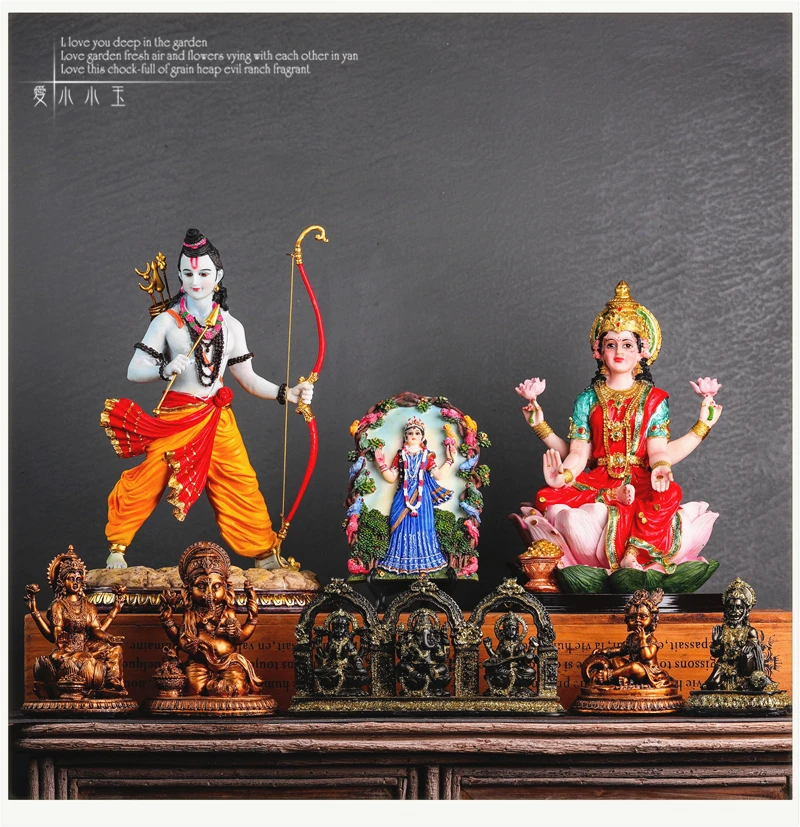 

Ganesha Indian God Ornaments Vishnu Shiva Lakshmi Parvati Saraswati Monkey God Hakuman Indian Yythology Religious Figures