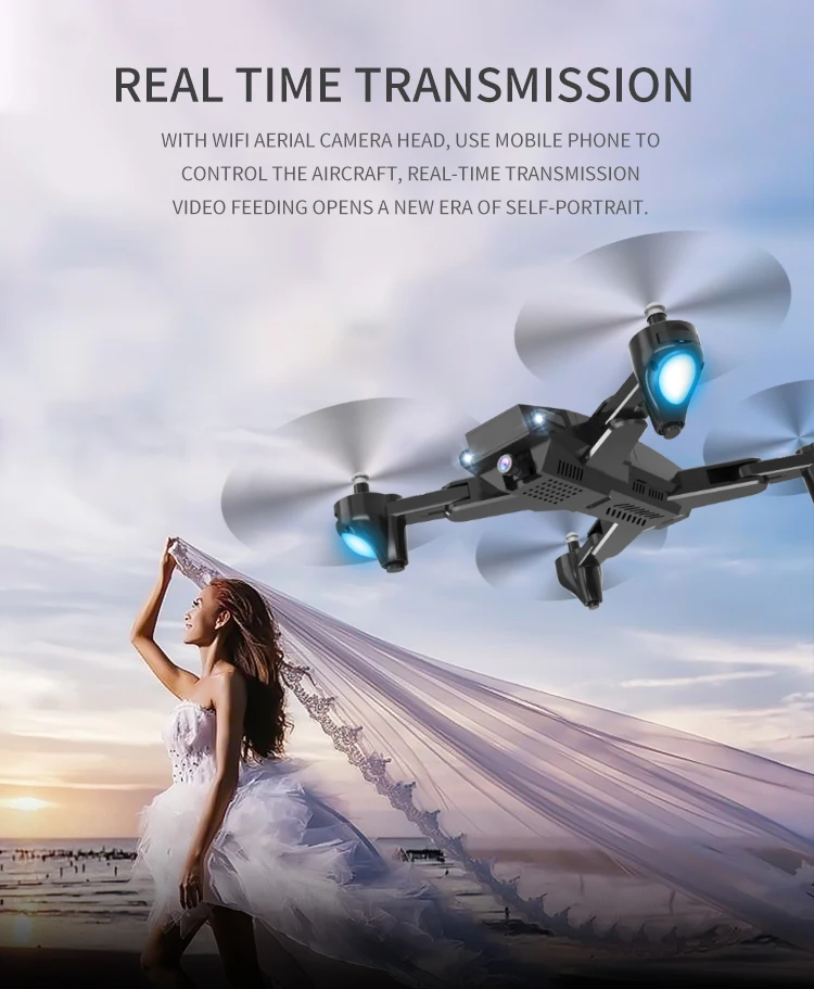 Модернизированный Профессиональный радиоуправляемый Дрон H13 с HD 4K камерой Квадрокоптер 2,4G wifi FPV удерживающий высоту 20 мин Время полета складной Дрон VS E58