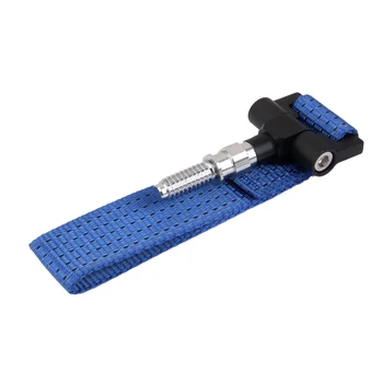 

Universal Front Racing Car Tow Towing Strap Bumper Hook Up To 2 Tons Blue