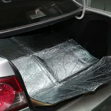Автомобильная изоляция хлопок серебро тепло звук самоклеющиеся 1X1,4 м