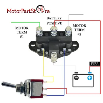 

12 volt contactor relay winch motor reversing solenoid switch starter solenoid 214-1211a11 214-1211A11 214-1211A11-06 214-1211A