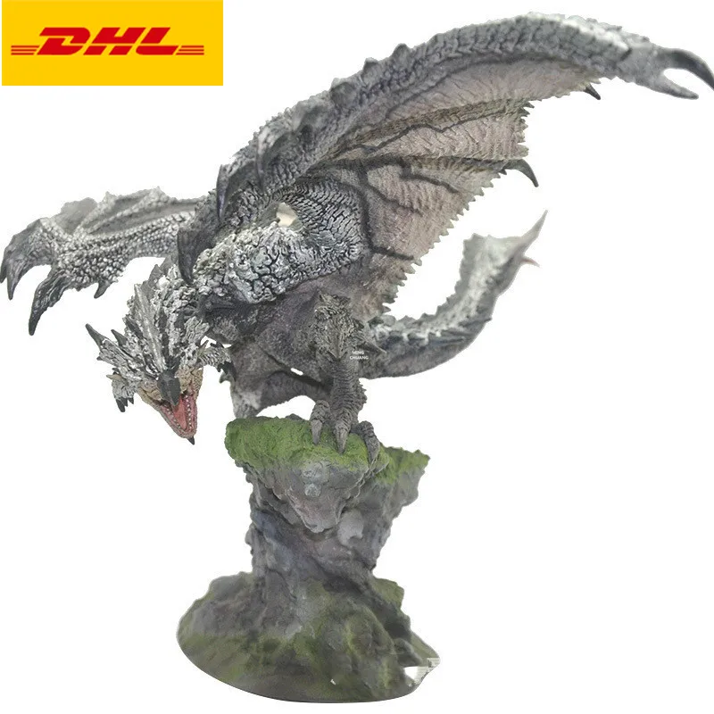 

12" Animal Statue Toy Dragon Bust Simulation Art Craft Full-Length Portrait Decoration PVC Action Figure Toy BOX 20-30CM V886