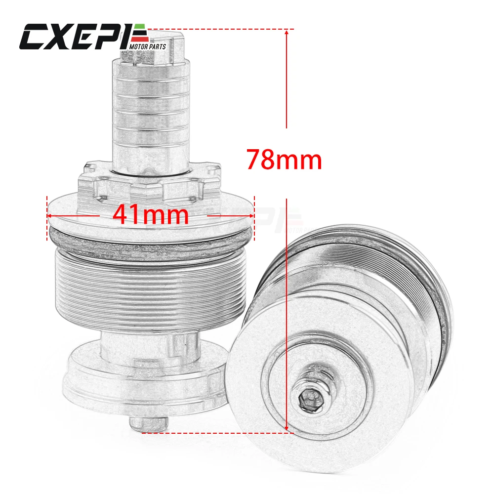 CXEPI продукт для Yamaha R3- R3 ABS- R25 2013- алюминиевый для мотоцикла cnc преднатяга и крышка вилки регулировки