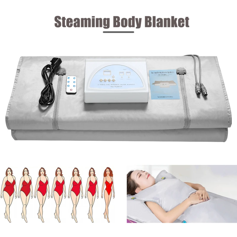 Heating Blanket Body Waist Trimmer Exercise Slimming Burn Fat Sauna