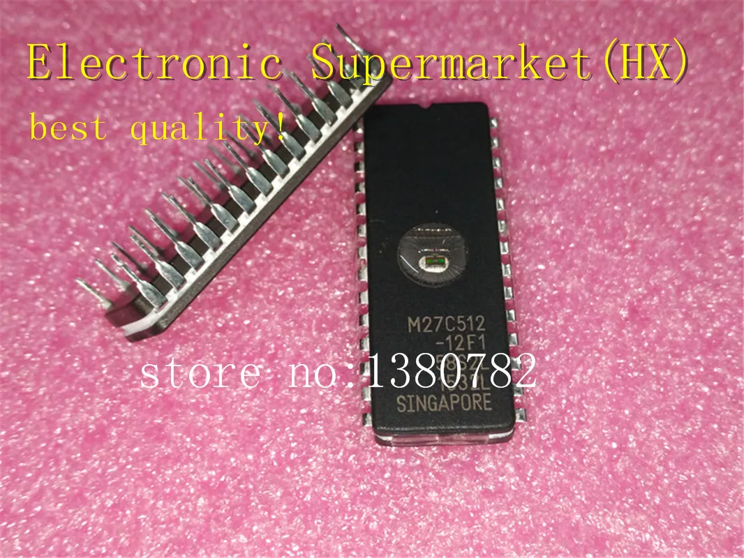 Free Shipping 10pcs/lots M27C512 12F1 M27C512 27C512 DIP 28 In stock ...