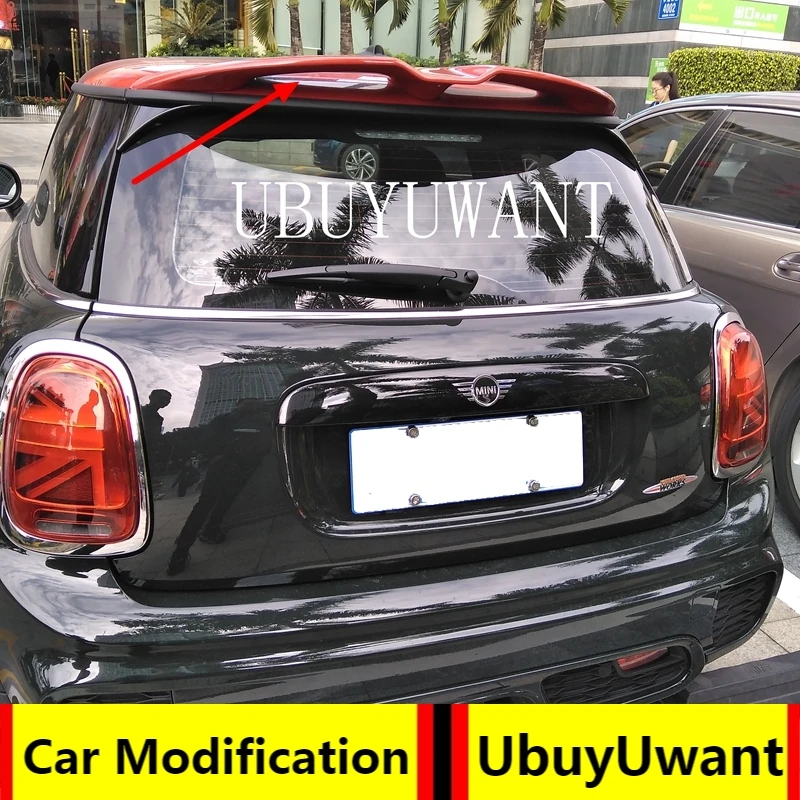 UBUYUWANT для MINI Cooper F56 F55 S JCW спойлер высокого качества ABS Материал 2013 2014 2015 2016 2017 2018 2019